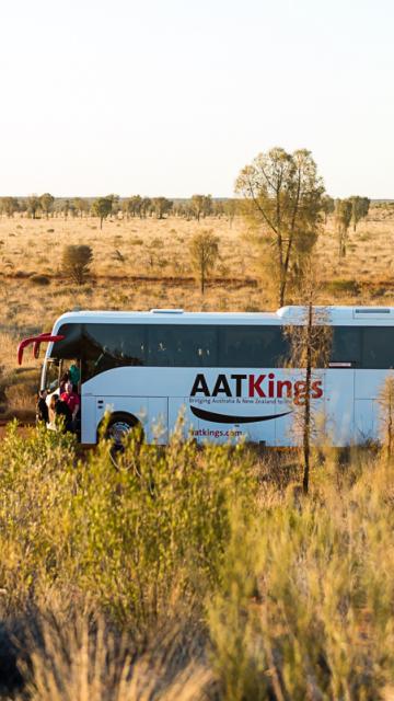 bus in the outback